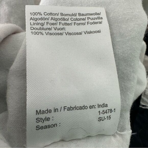 Noa Noa Floral Textured Tie Waist Dress Small - Picture 6 of 10